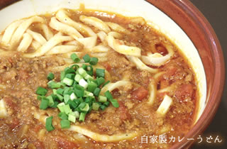 自家製カレーうどん